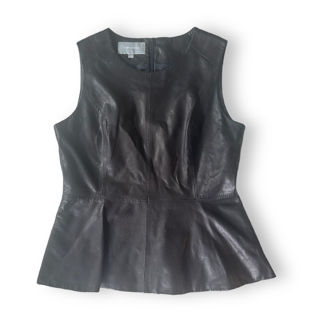Black Leather Top